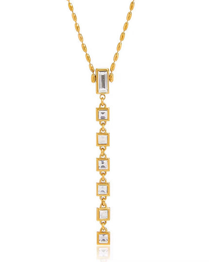 Diamond Frame Halskette