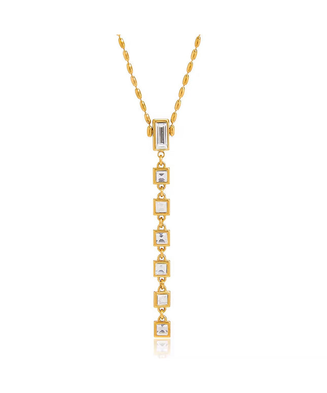 Diamond Frame Halskette
