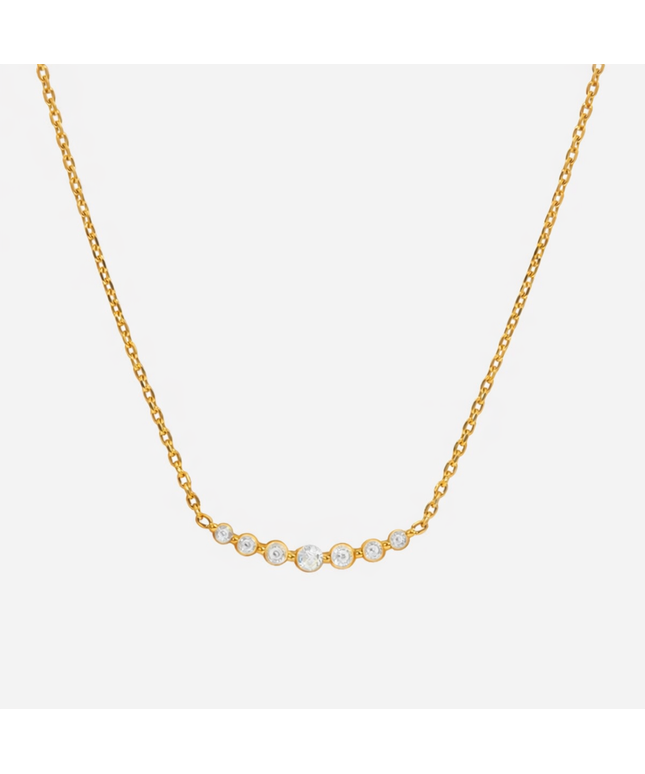 Diamond Curve Halskette