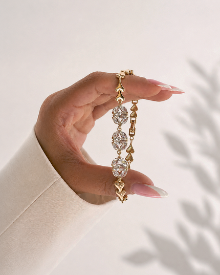 Flora Leaf Armband