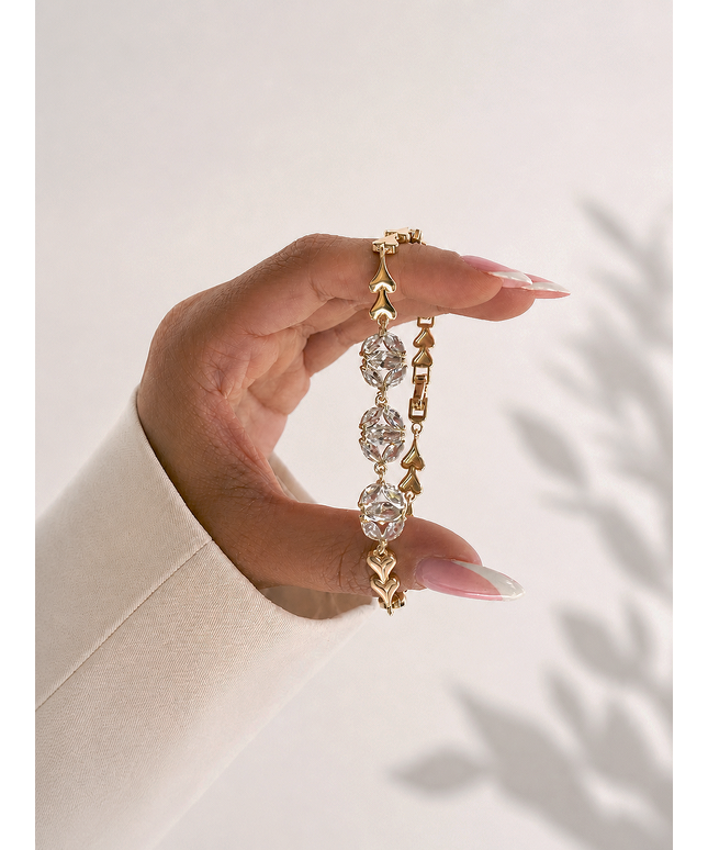 Flora Leaf Armband