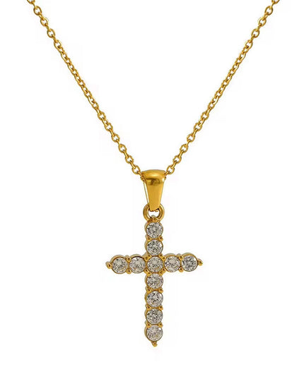 Cross Pavé Kette