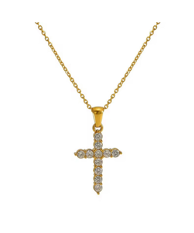 Cross Pavé Kette
