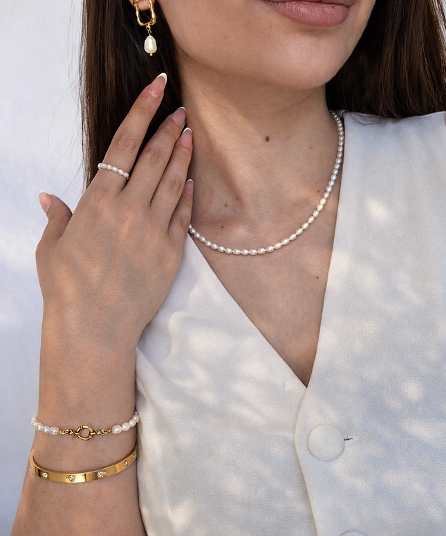 Pure Pearl Halskette 925 Silber