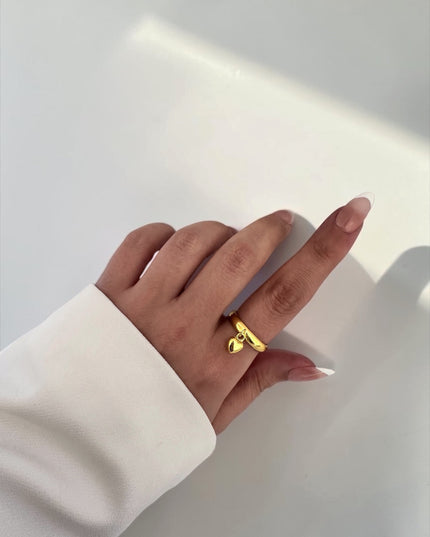 Heart Charm Ring