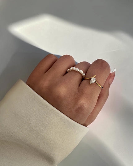 Diamond Stone Ring