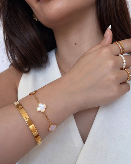 Rose Clover Armband
