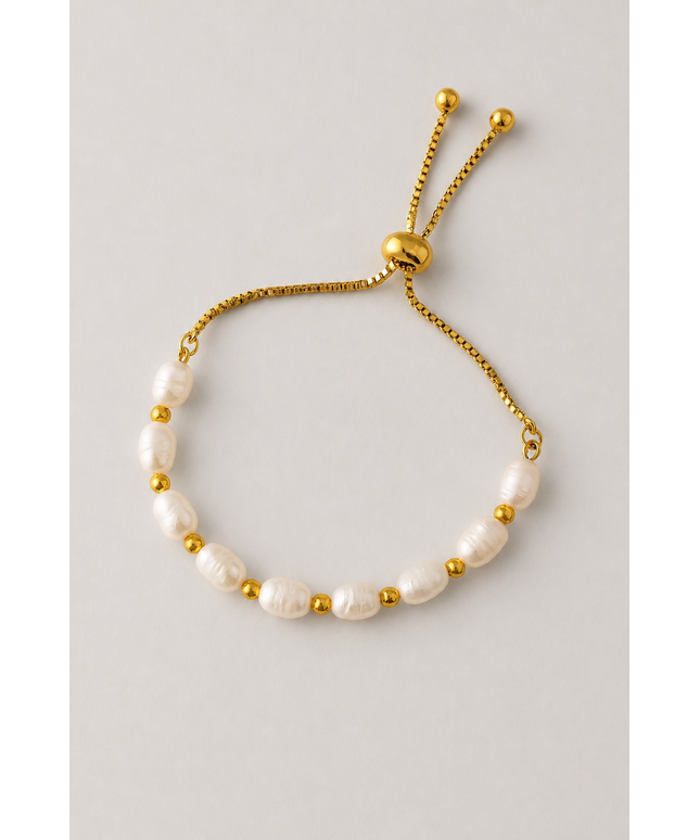 Süßwasser Pearl Armband (verstellbar)