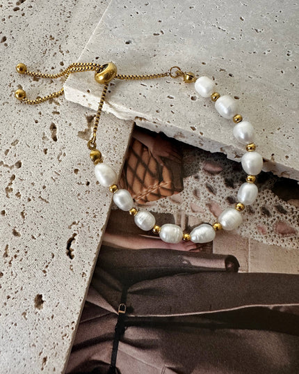 Süßwasser Pearl Armband (verstellbar)