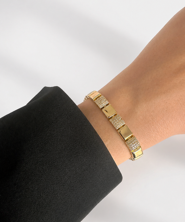 Line Square Armband
