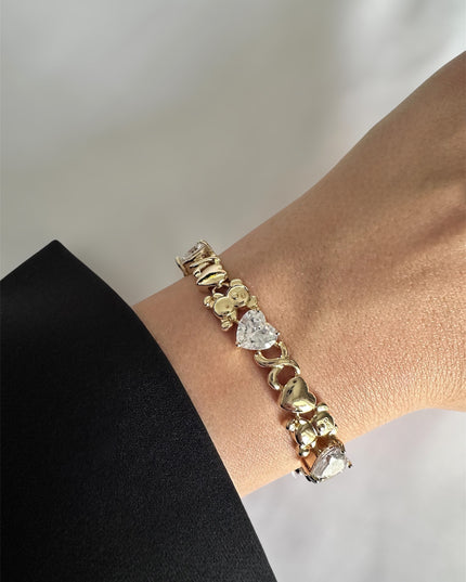 Teddy & Heart Armband