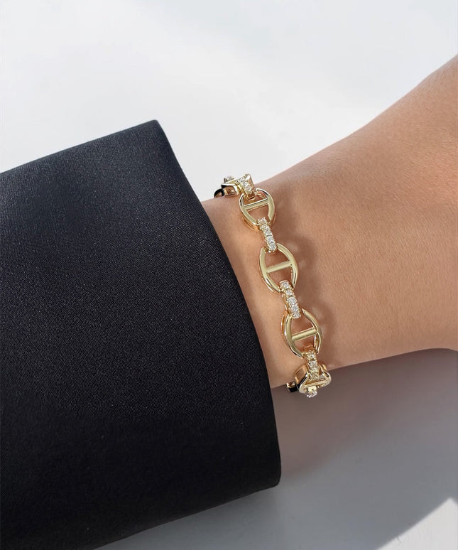Valeria Anchor Armband