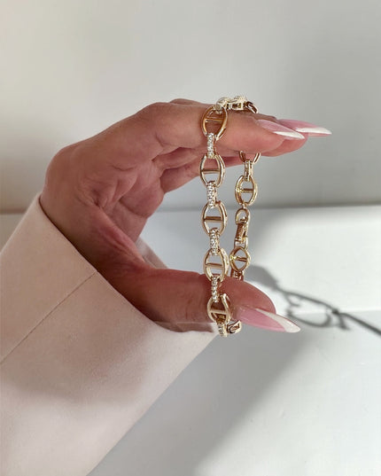 Valeria Anchor Armband