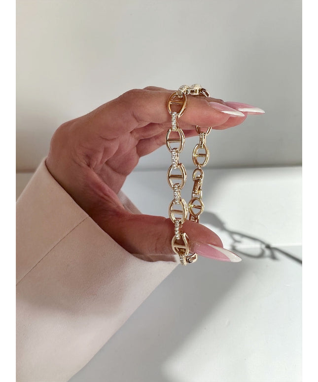 Valeria Anchor Armband