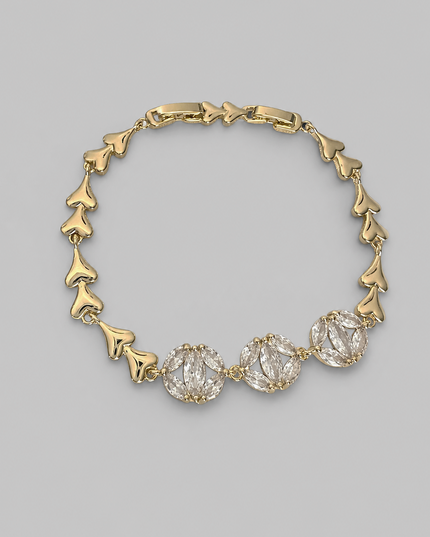 Flora Leaf Armband