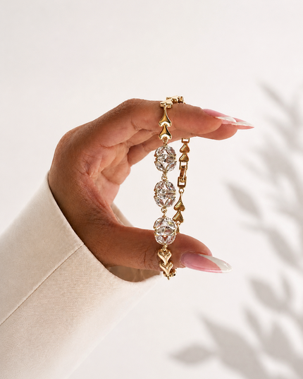 Flora Leaf Armband