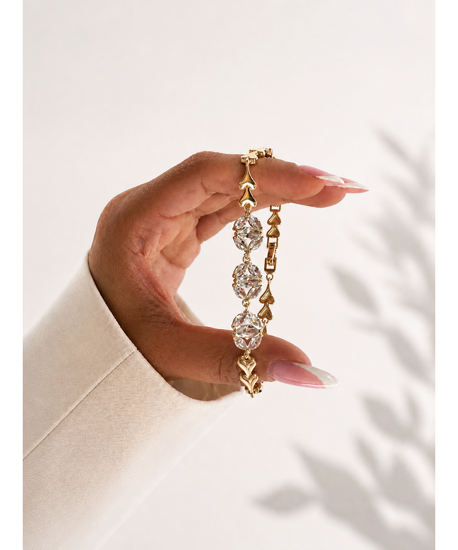 Flora Leaf Armband