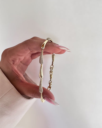 Livia Waterfall Armband
