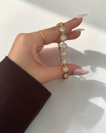 Crystal Bloom Bracelet