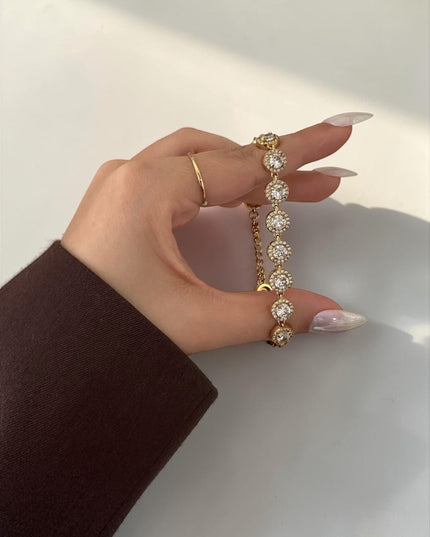 Crystal Bloom Bracelet