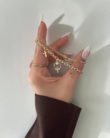 Maria Cross Armband
