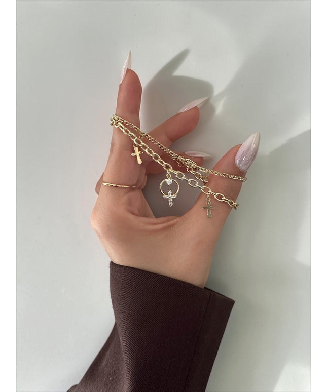 Maria Cross Armband