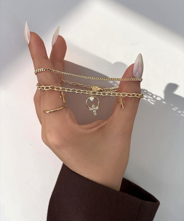 Maria Cross Armband