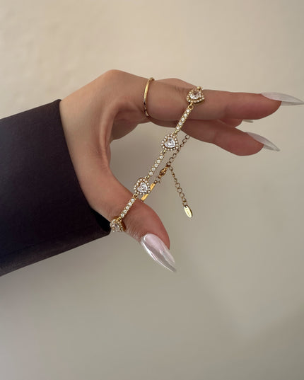 Heart Zirkonia Armband