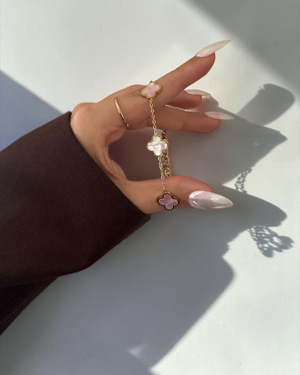 Rose Clover Armband