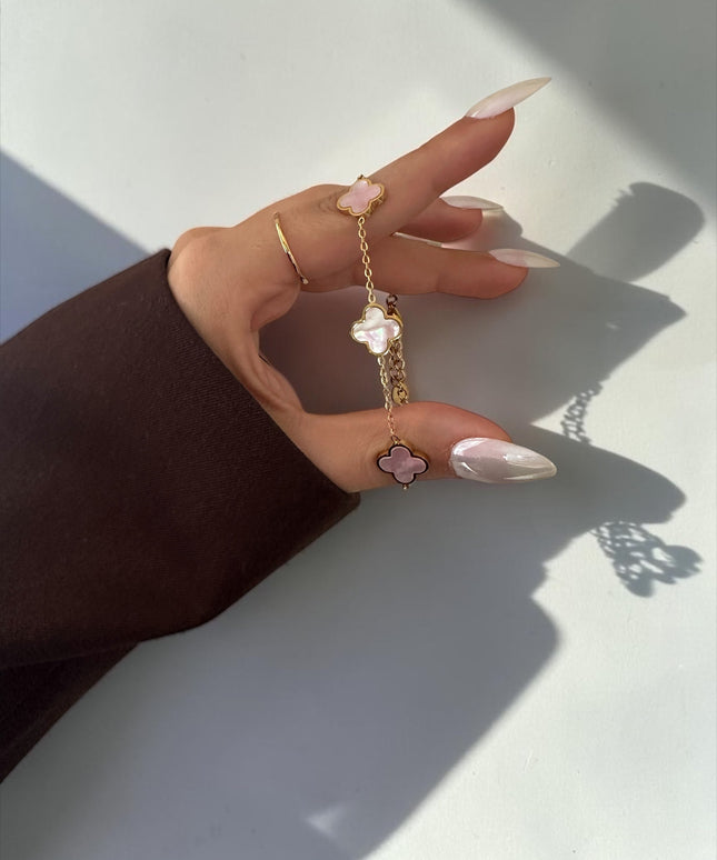 Rose Clover Armband