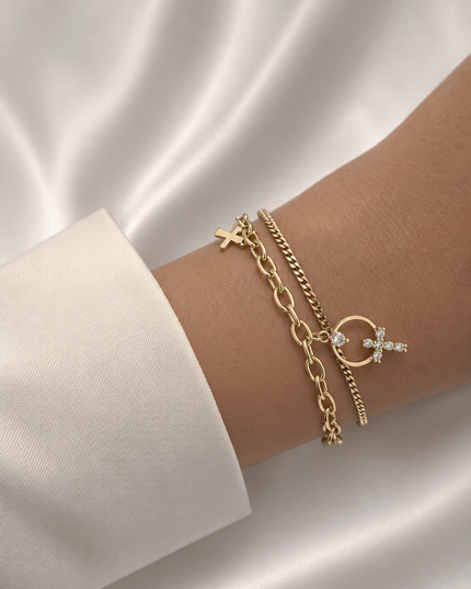 Maria Cross Armband