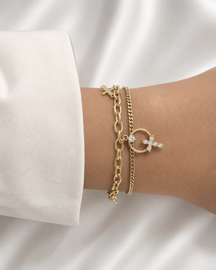 Maria Cross Armband