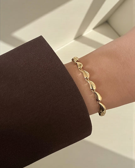 Livia Liquid Gold Armband