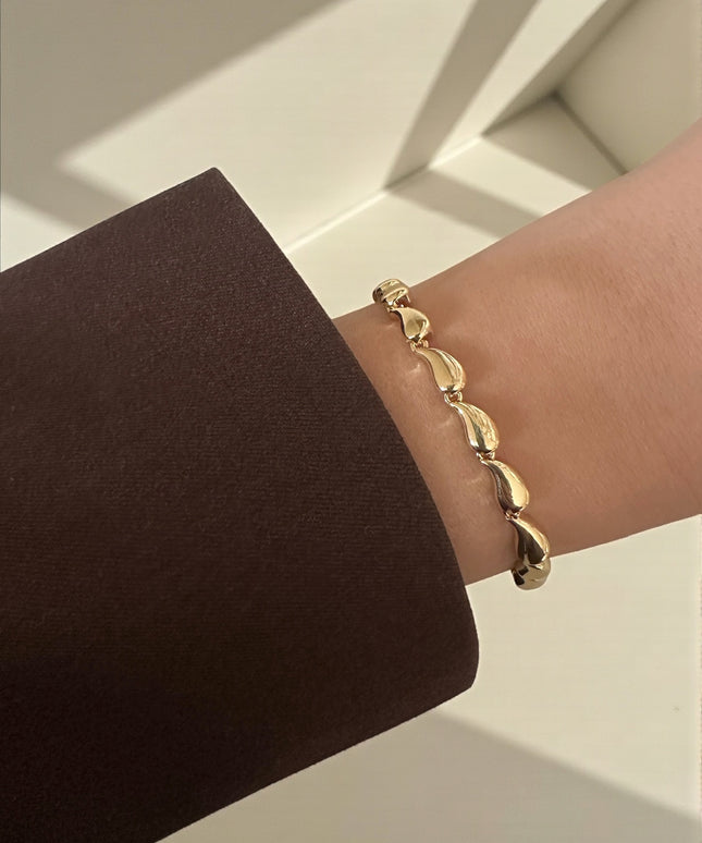 Livia Liquid Gold Armband