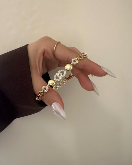 Sleek Love Armband