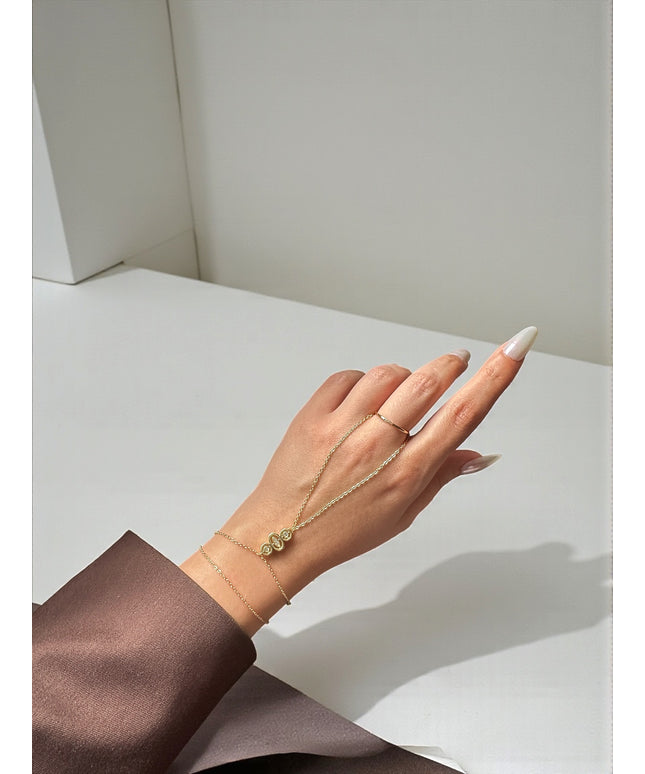 Vipera Solitaire (Kopie) Handkette