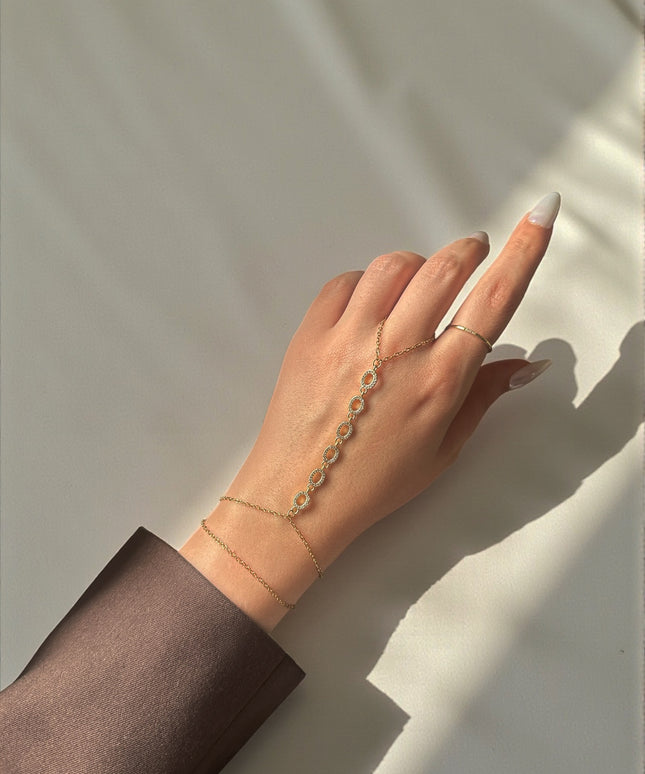 Vipera Solitaire (Kopie) Handkette