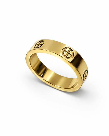 Cross Signet Ring