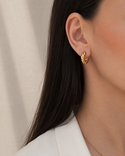 Torsio Creolen Gold
