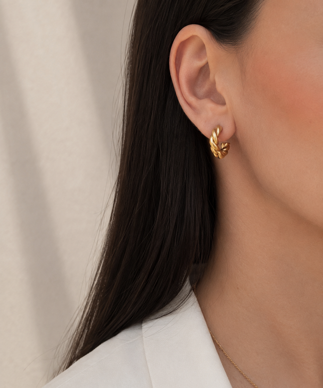 Torsio Creolen Gold