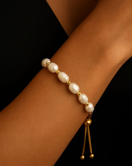 Süßwasser Pearl Armband (verstellbar)