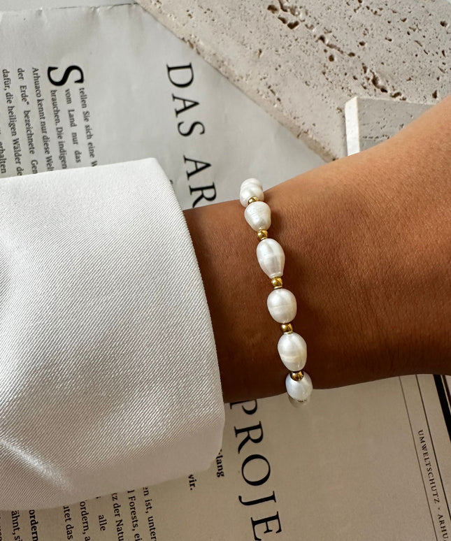 Süßwasser Pearl Armband (verstellbar)